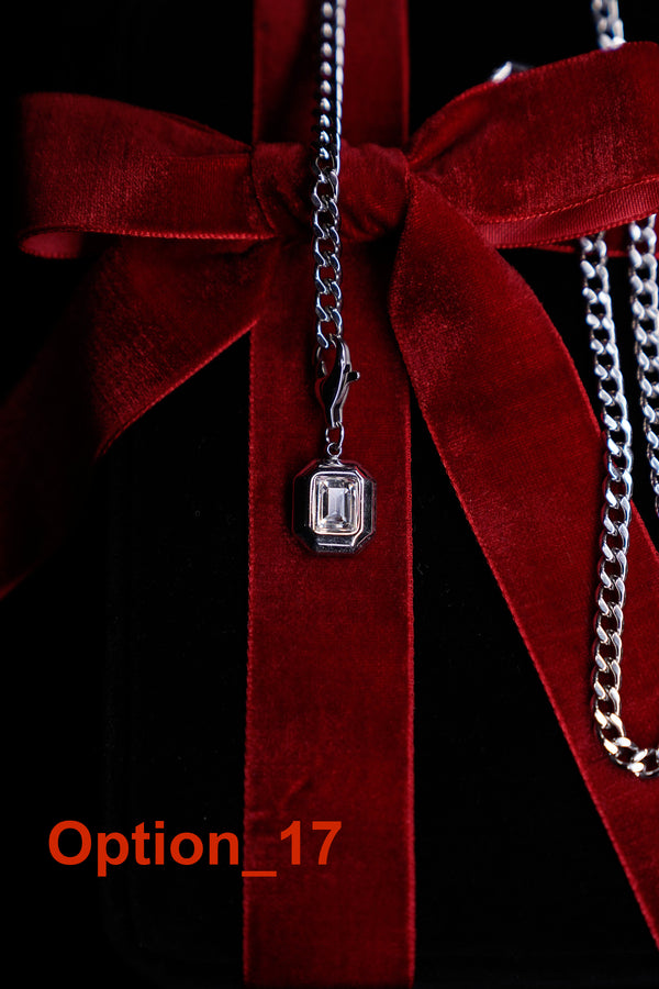 GEMME LILAS<br>Réglable · Argent