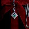 GEMME LILAS<br>Réglable · Argent