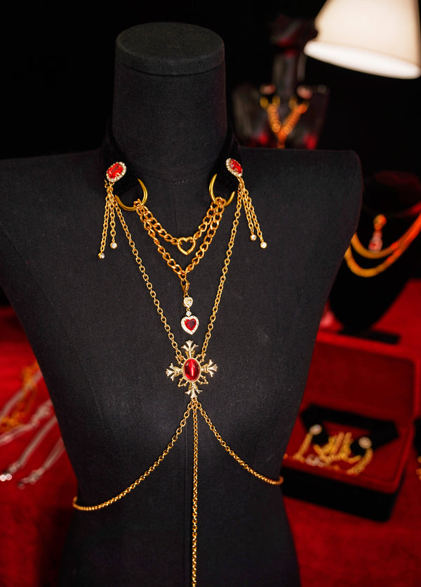 クイーンズ・ポイズン・ベール ベルベットチョーカー