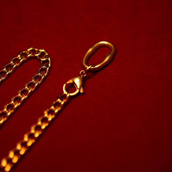 Golden Knight’s Shield Slip Chain