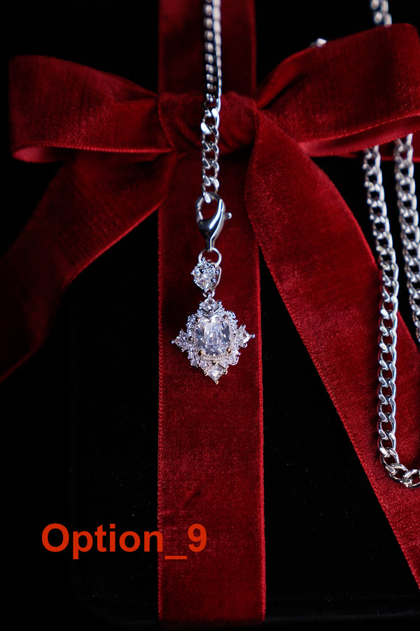 GEMME LILAS<br>Réglable · Argent