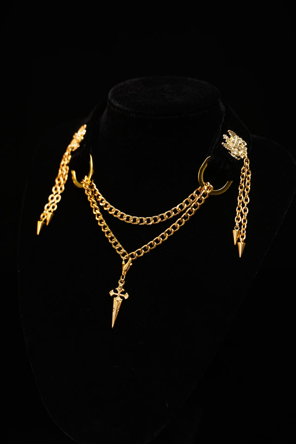 キングの永遠の刃ベルベットチョーカー