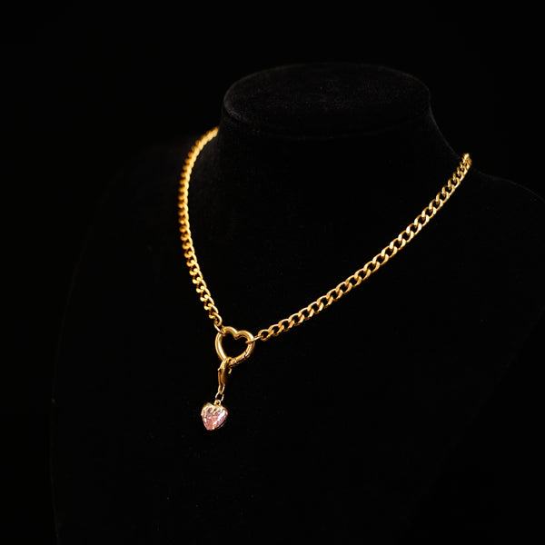 Twin Blush Slip Chain