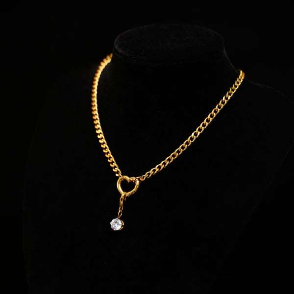 Twin Pearl Slip Chain