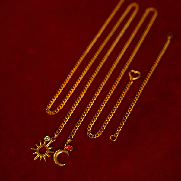 天空の絆カップルチョーカー