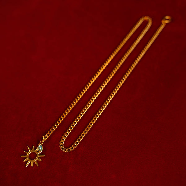 天空の絆カップルチョーカー