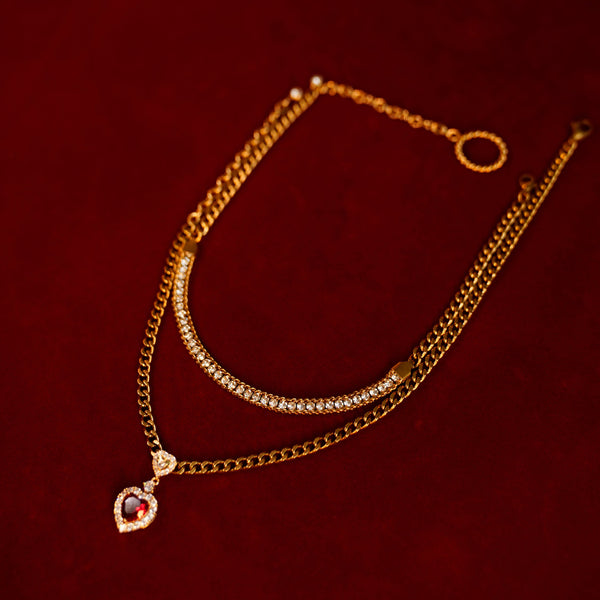 Dazzle Convertible Choker-Bracelet