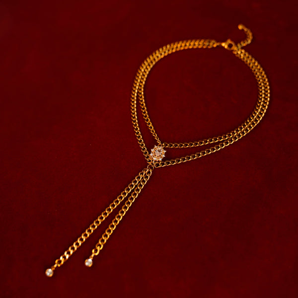 Radiant Cascade Slip Chain