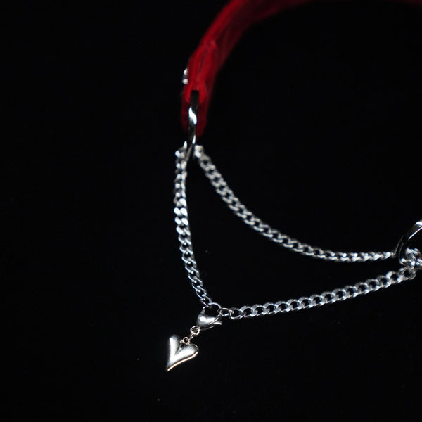 Custom Letter Velvet Choker