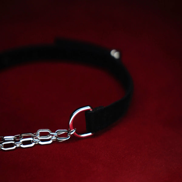 Double-Layered Tie-On Choker