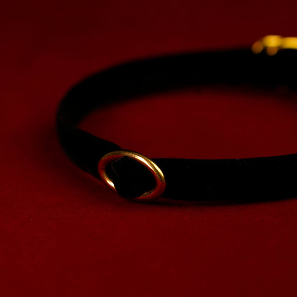 Ewige Bindung Samthalsband