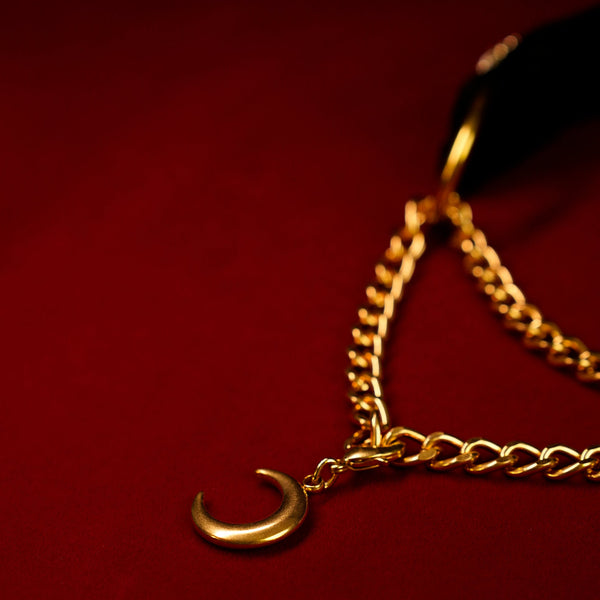 Moonlit Majesty Velvet Choker