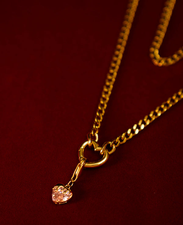 Twin Blush Slip Chain