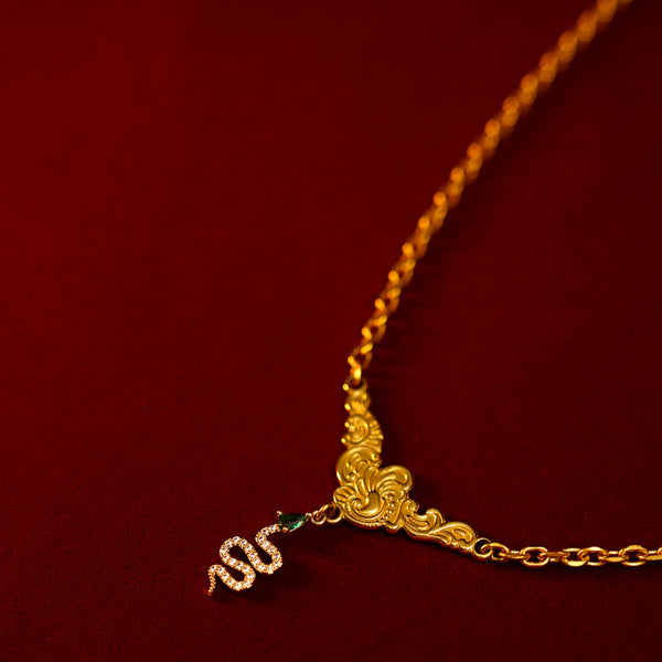 Golden Viper Slip Chain