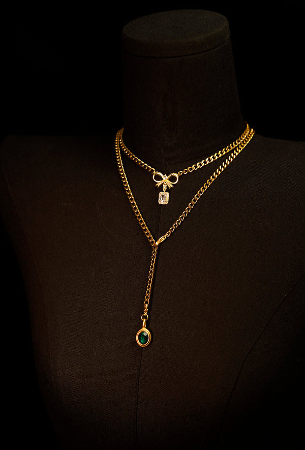 Golden Lustrous Choker