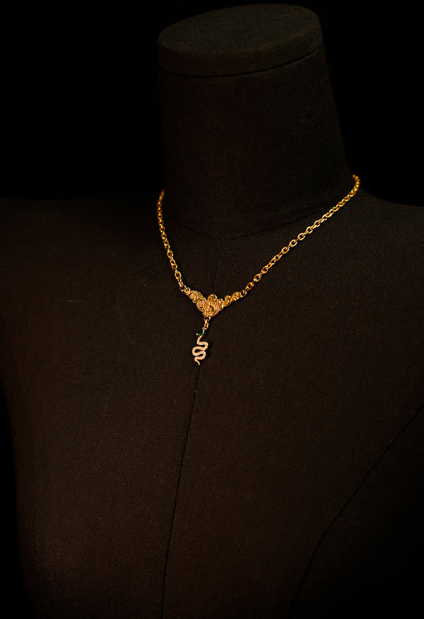 Golden Viper Slip Chain