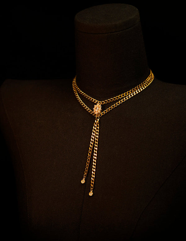 Radiant Cascade Slip Chain