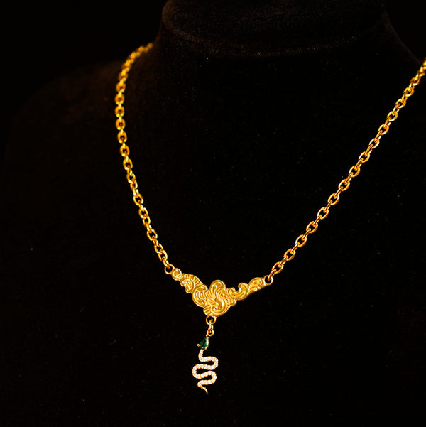 Golden Viper Slip Chain