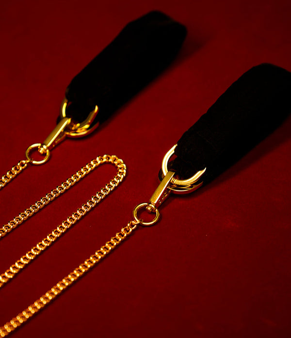 Amberline fluwelen choker