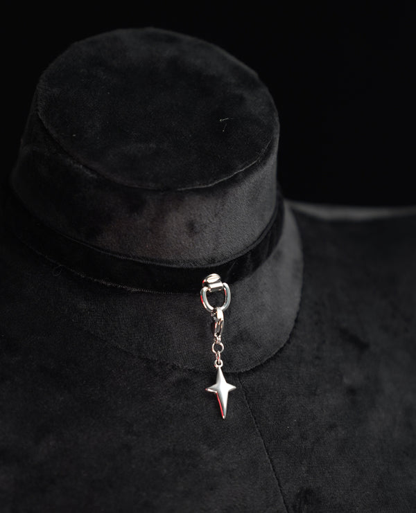 Midnight Whisper Velvet Choker