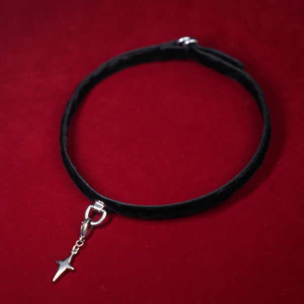 Midnight Whisper Velvet Choker