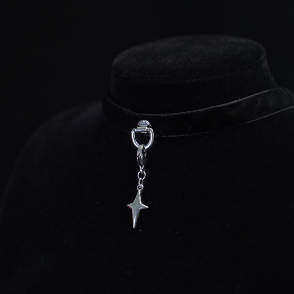 Midnight Whisper Velvet Choker