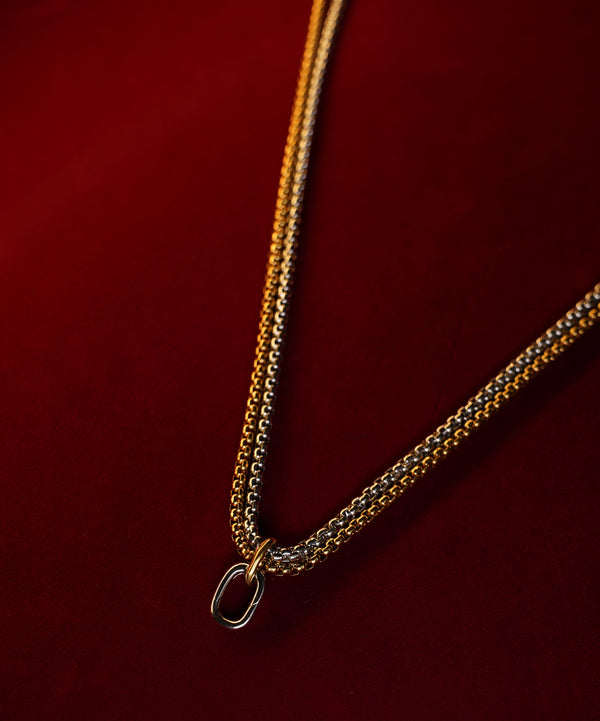 グリッドライン ツインチェーンチョーカー