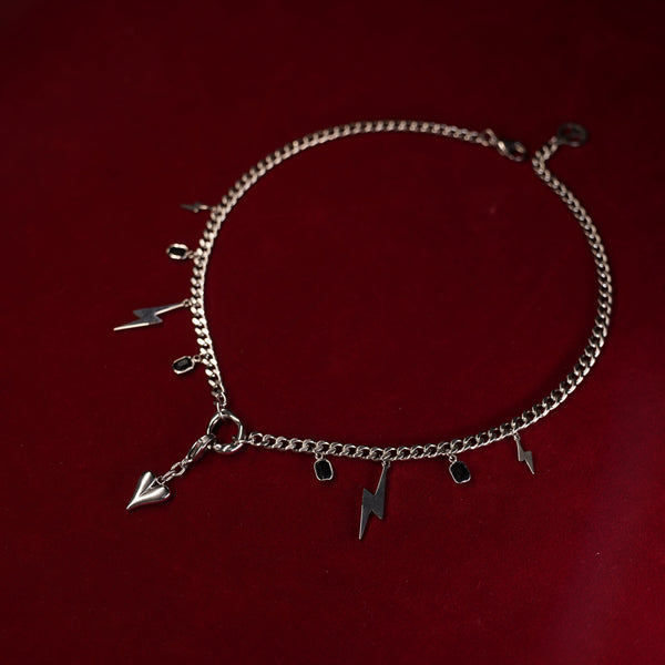 Silbernes Signal-Halsband