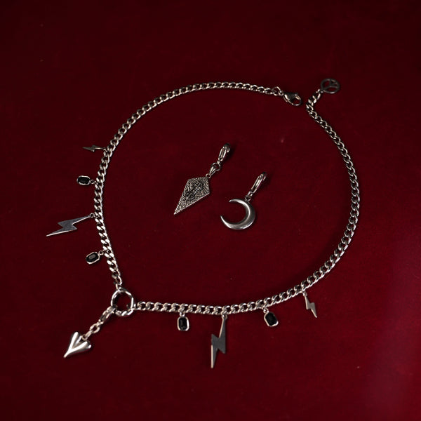 Silver Signal Choker