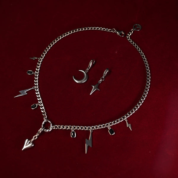 Silbernes Signal-Halsband