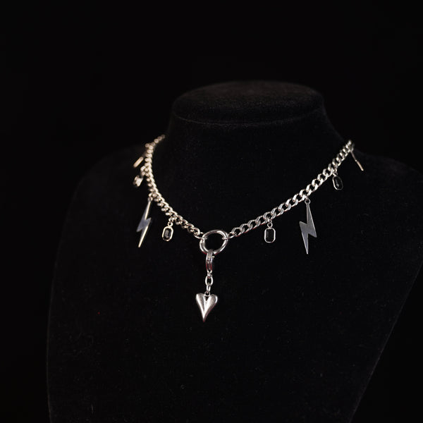Silver Signal Choker