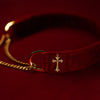 Velvet Crimson Choker – Our First Red Velvet Design