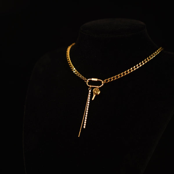 ゴールデンモジュラーチェーンチョーカー