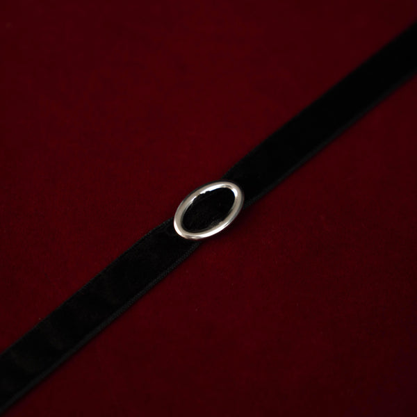 Collier ras du cou en velours Eternal Bond