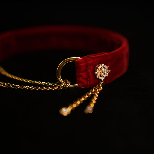 ソーラーベール ベルベットチョーカー