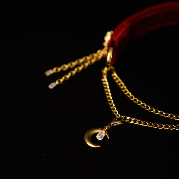 ソーラーベール ベルベットチョーカー