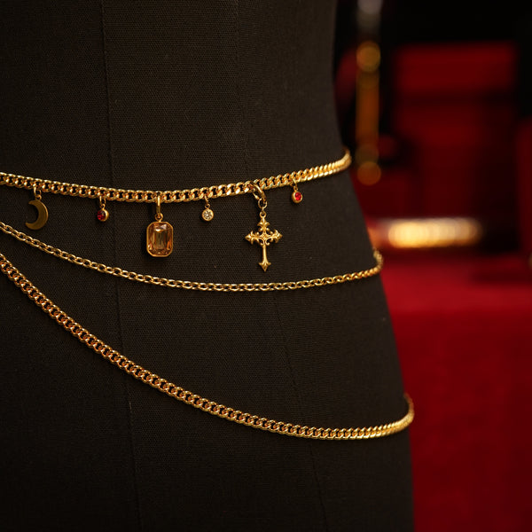 로즈 렐릭스 웨이스트 체인