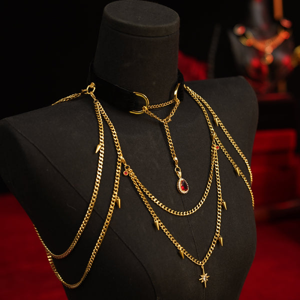 Blood Rose Gold Body Jewelry