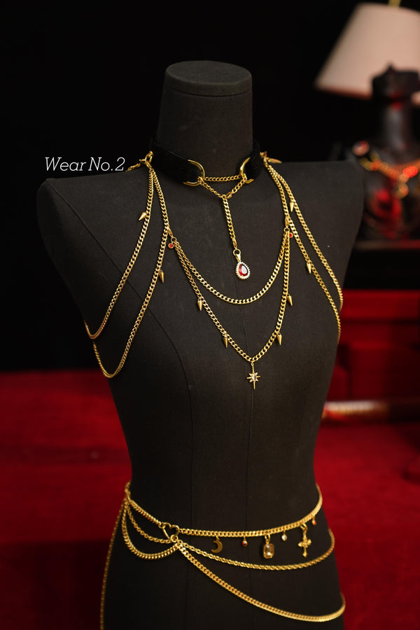 Blood Rose Gold Body Jewelry