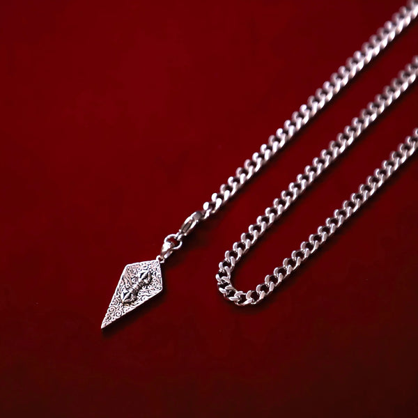 Silver Knight’s Shield Slip Chain