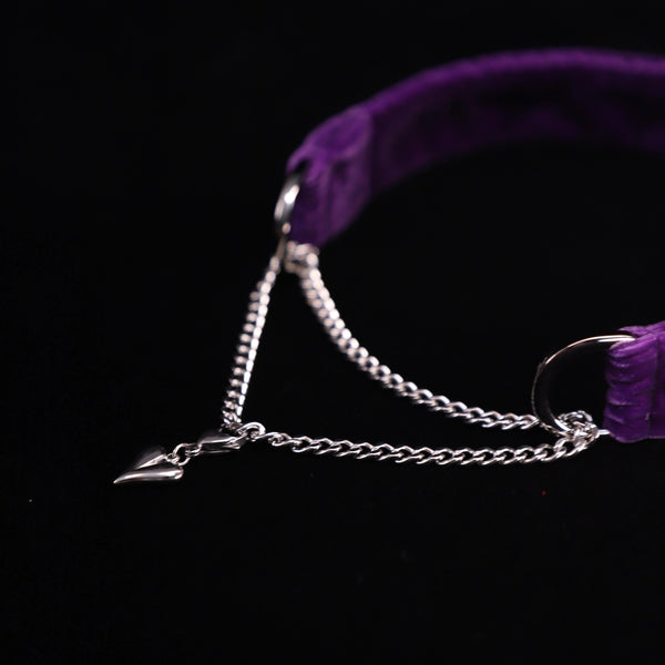 Krampus' Cursed Velvet Choker