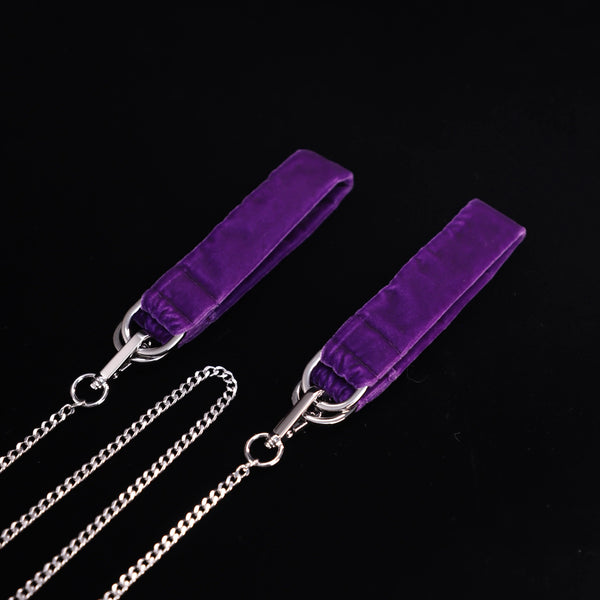 Krampus' Cursed Velvet Choker