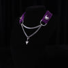 Krampus' Cursed Velvet Choker