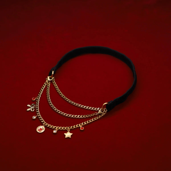 Le tour de cou lumineux du renne