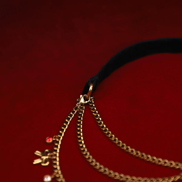 De lichtgevende choker van het rendier