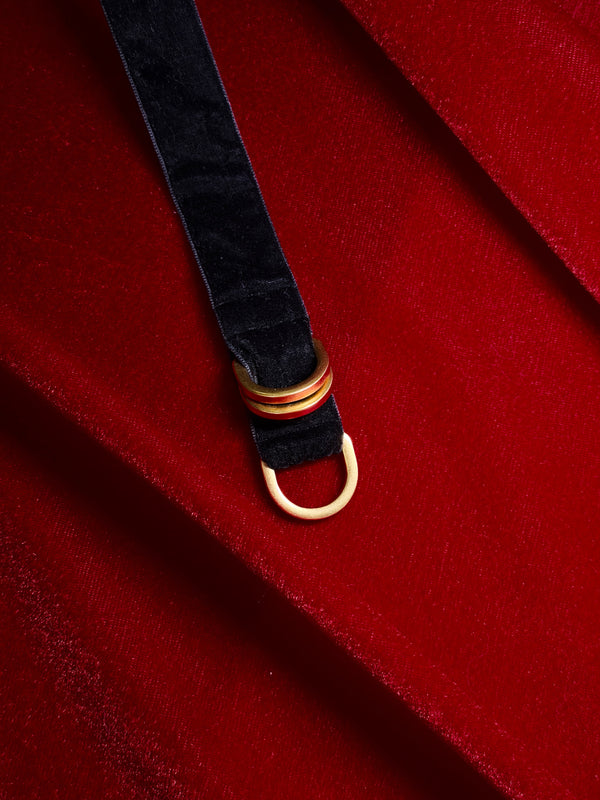 Unisex Custom Velvet Cuffs