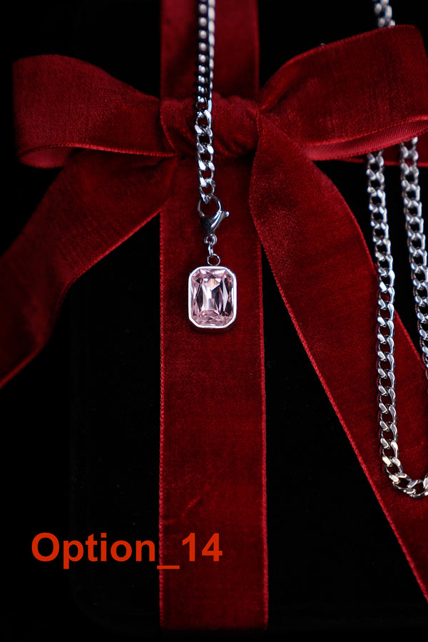 GEMME LILAS<br>Réglable · Argent