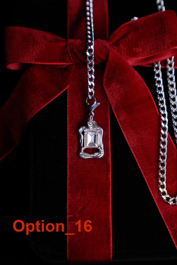 GEMME LILAS<br>Réglable · Argent
