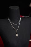 Moonveil Silver Body Jewelry Set – Choker + Waist Chain + Shoulder Chains