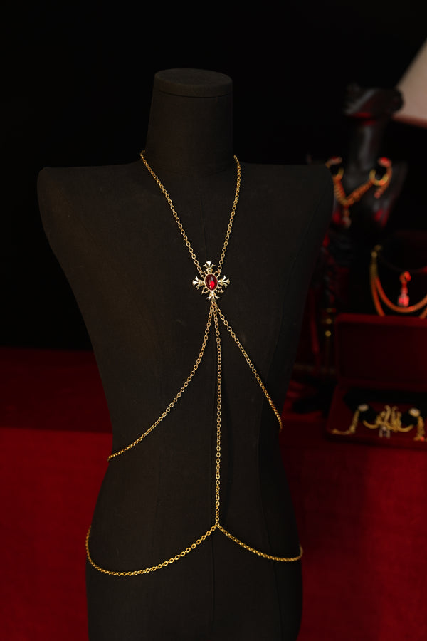 Golden Muse Body Chain